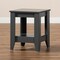 Baxton Studio Audra Modern and Contemporary Grey Finished Wood Living Room End Table 174-10990-Zoro - alternate 4